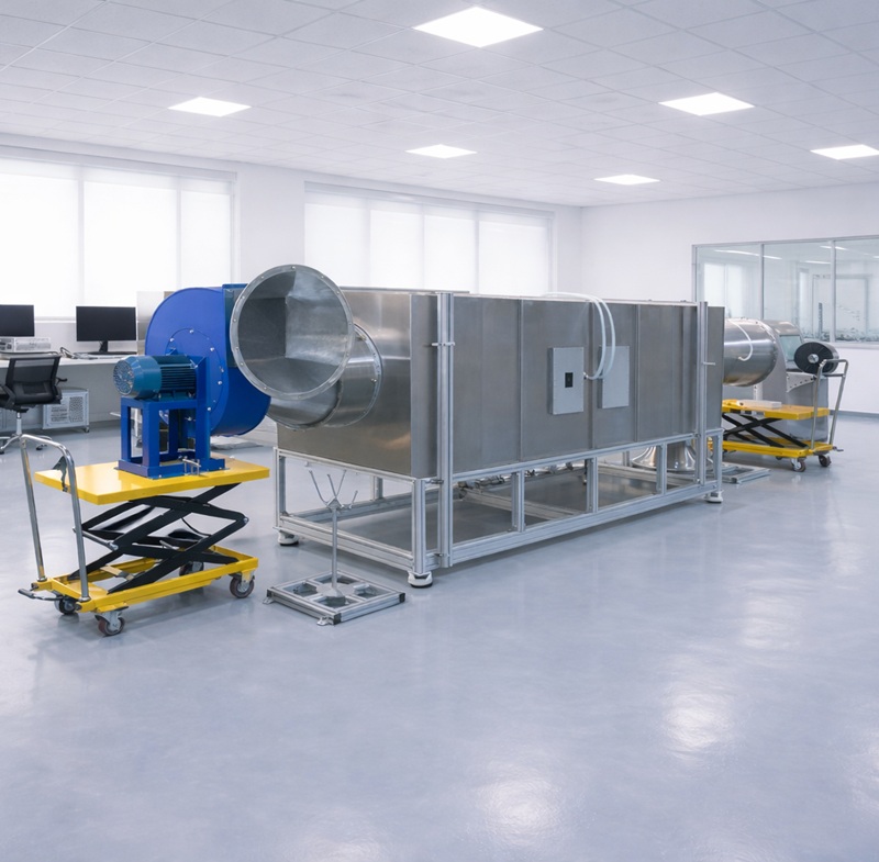 吸油煙機風量測試裝置、工業風機風量檢測裝置